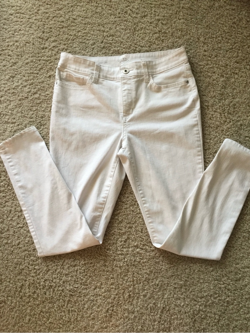 St John’s Bay Skinny Leg Jeans size 10